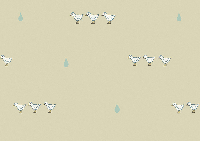 Puddle Down, Mummy Duck Shell - Roman Blind - Image 7